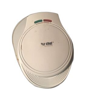 Better Chef "Results" Electric Double Omelette Maker - White Non-Stick Grill